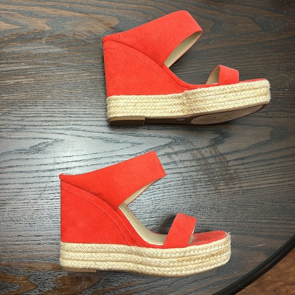 Jessica Simpson Saphita Oxy Fire Espadrille Wedge Heel Sandals Size 7.5M - Picture 2 of 6